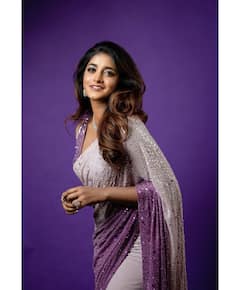 Dimple Hayathi photos: శారీలో 'ఖిలాడీ' డింపుల్ భలే ఉంది