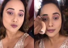 Watch: शूट से पहले कुछ इस तरह होता है Rani Chatterjee का मेकअप, देखें वीडियो