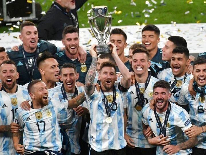 Finalissima 2022 Lionel Messi stars as Argentina beat Italy by 3-0 Finalissima 2022: फुटबॉल इतिहास के तीसरे फाइनलिस्सिमा में अर्जेंटीना बना चैंपियन, इटली को 3-0 से हराकर जीता टाइटल