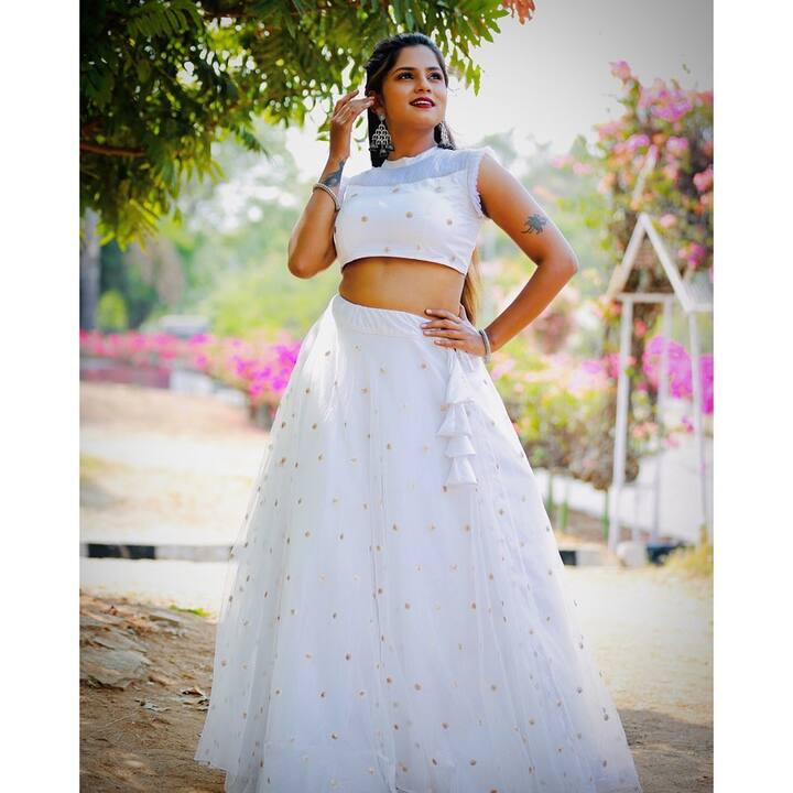 గుప్పెడంత మనసు వసుధార (రక్షా గౌడ) (Image Credit: Raksha Gowda/Instagram)