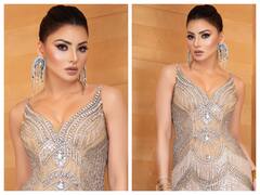 Urvashi Rautela Photos: सिल्वर ट्रांसपेरेंट ड्रेस में नजर आया उर्वशी रौतेला का बेहद ग्लैमरस अवतार, कमाल की अदाएं चुरा न लें दिल