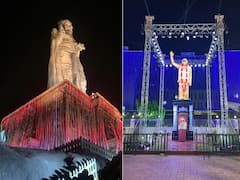 Karunanidhi Birthday: கருணாநிதியின் 98 ஆவது பிறந்தநாள்.. ஒளிவிளக்குகளால் மிளிரும் சென்னை..!