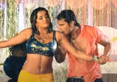 Bhojpuri Song: बारिश में भीगी Monalisa को देख अटका Khesari Lal Yadav का दिल, सुहाने मौसम में हुई रोमांस की बारिश