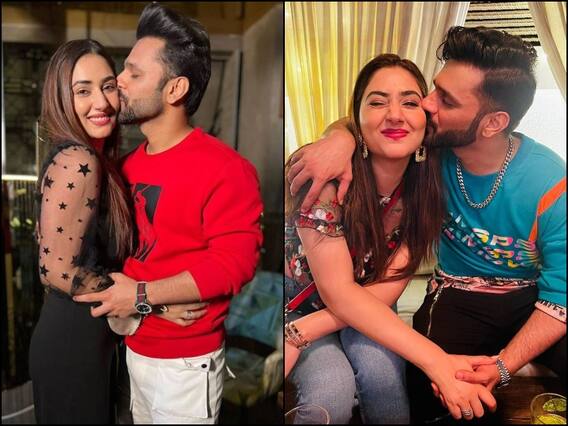 Disha Parmar-Rahul Vaidya Pics: डिनर डेट पर रोमांटिक हुए राहुल वैद्य और दिशा परमार, किस करते आए नजर Disha Parmar-Rahul Vaidya Pics: डिनर डेट पर रोमांटिक हुए राहुल वैद्य और दिशा परमार, किस करते आए नजर