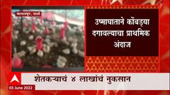 Wardha मधील मलातपूर शिवारात 1 हजार 340 कोंबड्याचा मृत्यू , उष्णघाताने कोंबड्या दगावल्याचा अंदाज
