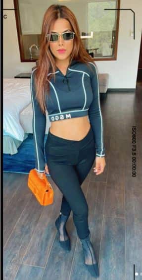 ਐਕਟਿਵ ਵੀਅਰ ਡ੍ਰੈੱਸ 'ਚ Nia Sharma ਦਾ ਪਰਫੈਕਟ ਫਿਗਰ