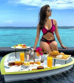 બોલીવૂડ એક્ટ્રેસ નુસરત ભરૂચાનો બિકિનીમાં બોલ્ડ અંદાજ, વાયરલ થઈ તસવીરો