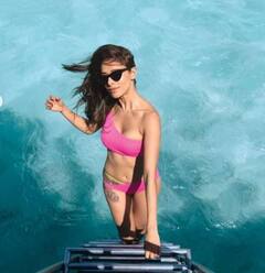 બોલીવૂડ એક્ટ્રેસ નુસરત ભરૂચાનો બિકિનીમાં બોલ્ડ અંદાજ, વાયરલ થઈ તસવીરો