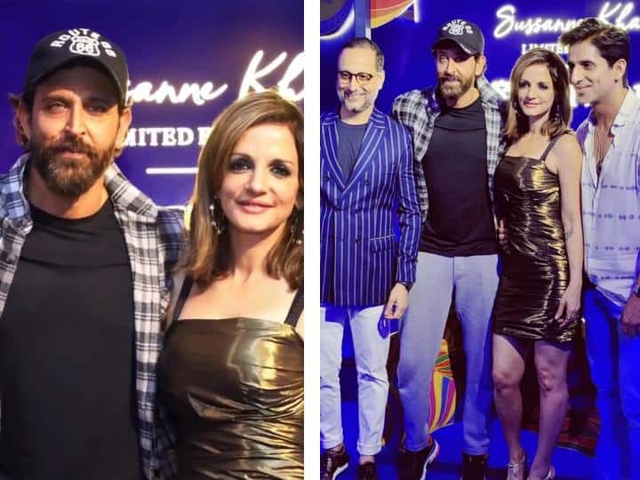 Hrithik Roshan shared instagram story for his ex wife sussanne khan, see here Hrithik Roshan: एक्स वाइफ के बॉयफ्रेंड संग नजर आए ऋतिक रोशन, सुजैन के लिए कही बड़ी बात