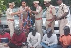 Vijalapuram Bank Robbery Case : ఎనిమిదిమంది దొంగలను అరెస్ట్ చేసిన చిత్తూరు పోలీసులు | ABP Desam