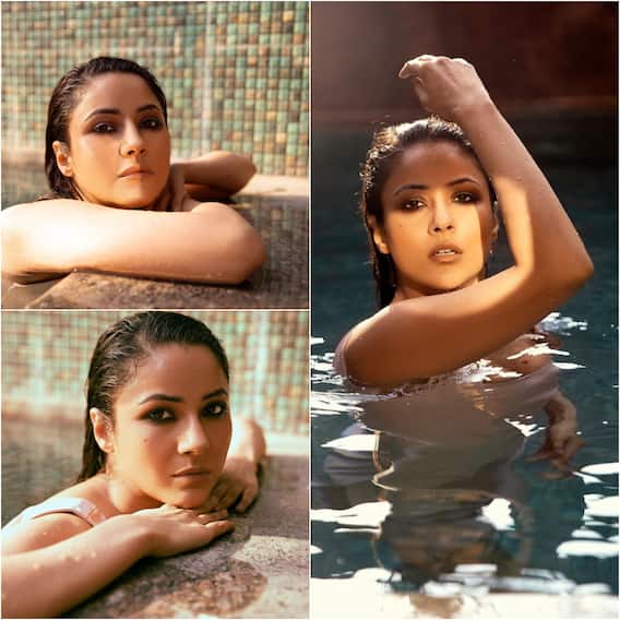 Shehnaaz Gill Is Oozing Oomph As She Beats The 'Summer Heat', SEE PICS