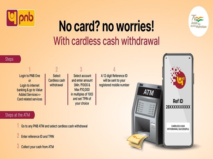 PNB Cardless Cash Withdrawal Follow These Step For Cardless Cash ...