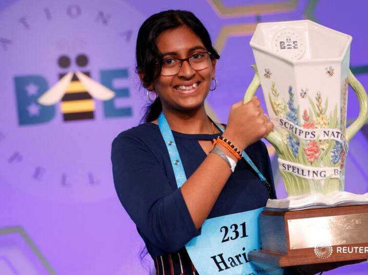 21 Words In 90 Seconds: How This Indian American Won Spelling Bee 2022 Spelling Bee 2022 Harini :  అమెరికా స్పెల్లింగ్ బీ పోటీల్లో భారత సంతతి విద్యార్థులతే హవా - విజేతగా హరిణి