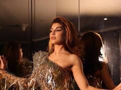 In Pics: जॅकलीनच्या सोनेरी ड्रेसने वेधलं सर्वांचे लक्ष; पाहा खास फोटो!