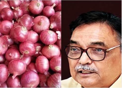 Maharashtra News Nashik News Sharad Joshi had chosen Rui village in Nashik for onion conference Nashik Kanda Parishad : .... म्हणून शरद जोशींनी कांदा परिषदेसाठी नाशिकमधील रुई हे गाव निवडलं होत! 