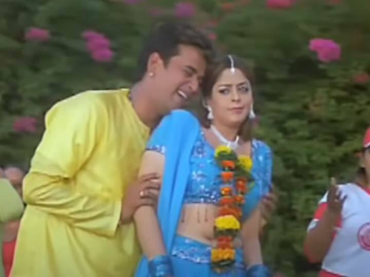 Nagma and Ravi Kishan hot romantic video going viral on internet Bhojpuri News: नगमा की खूबसूरती पर फिदा हुए Ravi Kishan, ये रोमांटिक वीडियो देख आप रह जाएंगे दंग