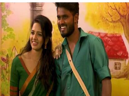 Bigg Boss season 5 fame Pavani, Ameer latest video goes viral கையில் லெட்டர்.. கொஞ்சலான விளையாட்டு... காதலா என்றால் கல்தா கொடுக்கும் பாவ்னி!