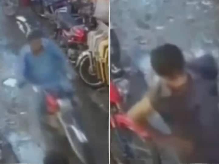 Sleeve theft while walking, people caught stomach watching the video Viral Video: चलते फिरते हो गई आस्तीन की चोरी, वीडियो देख लोगों ने पकड़ा पेट
