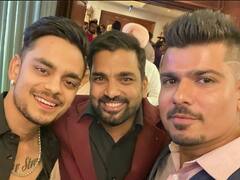 Deepak Chahar की शादी के रिसेप्शन में कुछ यूं नजर आए टीम इंडिया के सितारे, देखें तस्वीरें