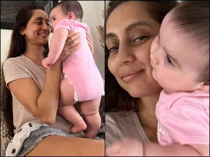 Anusha Dandekar clarifies she did not adopt baby girl Anusha Dandekar Baby: अनुषा दांडेकर ने गोद नहीं ली है बच्ची! पोस्ट वायरल होने के बाद खुद किया खुलासा