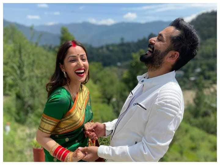 Yami Gautam Aditya Dhar Celeberating 1st anniversary, yami share video on social media