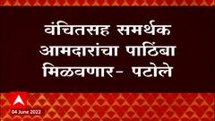 Nana Patole on Rajya Sabha Election 2022 : वंचितसह समर्थक आमदारांचा पाठिंबा मिळवणार : नान पटोले