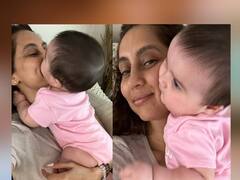 PHOTO : लग्न न करताच ‘आई’ झाली अनुषा दांडेकर, सोशल मीडियावर शेअर केले लेकीचे फोटो!