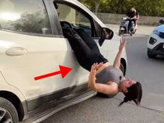 Car में बैठने के इस अनोखे तरीके को देख हिल जाएगा आपका दिमाग, देखिए Viral Video