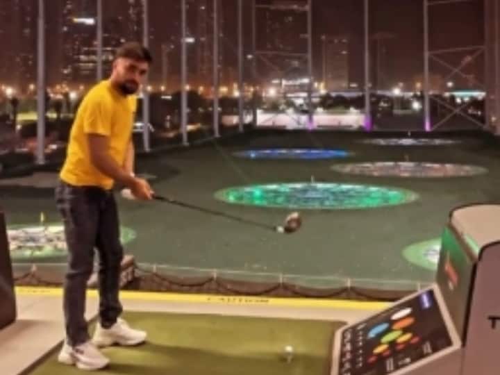 इस तरह Rashid Khan करते हैं 'स्नेक शॉट' की प्रैक्टिस, सामने आया वीडियो This is how Rashid Khan practices 'snake shot', video surfaced इस तरह Rashid Khan करते हैं 'स्नेक शॉट' की प्रैक्टिस, सामने आया वीडियो