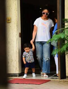 Kareena Spotted: ਕਰੀਨਾ ਦਾ ਹੱਥ ਫੜ ਕੇ ਘਰੋਂ ਨਿਕਲਿਆ ਛੋਟਾ ਜੇਹ ਅਲੀ ਖਾਨ, ਛੋਟਾ ਨਵਾਬ ਬਣ ਕੇ ਖੂਬ ਜਚਿਆ
