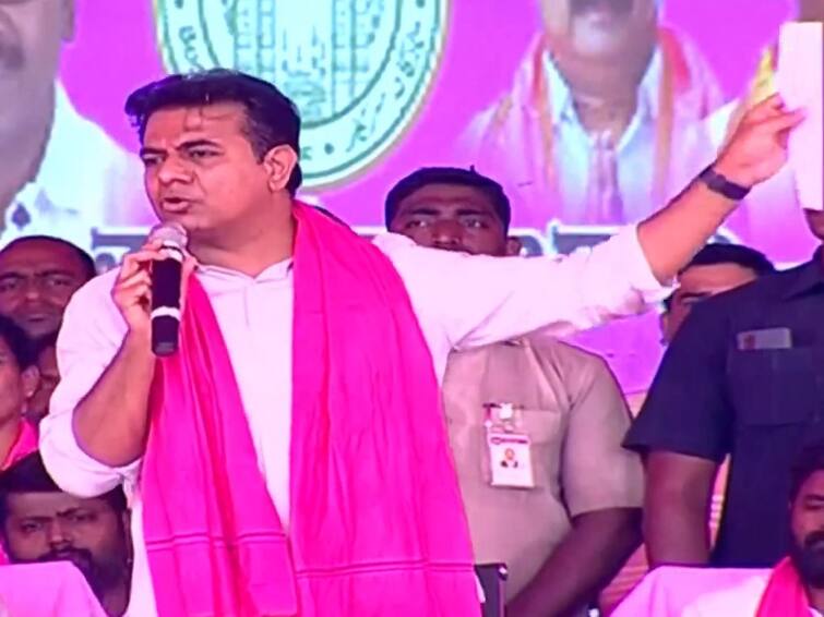 Minister KTR challenges resignation over Union government funds to Telangana in Mahabubnagar KTR Challenge: నిజమని నిరూపించండి రాజీనామా చేస్తా, అమిత్ షా ముక్కుల నేలకు రాస్తారా? - కేటీఆర్ సవాల్