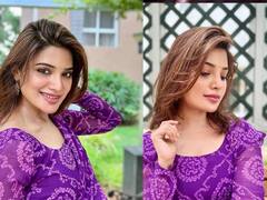 கத்தரி பூவழகி... நடிகை ஆத்மிகாவின் அழகிய தருணங்கள்...