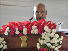 President Gorakhpur Visit: गीता प्रेस के शताब्दी समारोह में बोले राष्ट्रपति कोविंद- पूर्व जन्म के अच्छे कर्मों के कारण आने का मिला अवसर