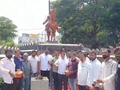 Sangli :  सांगलीत छत्रपती शिवाजी महाराज यांच्या पुतळ्यासमोर तेवणार देशातील पहिली अखंड शिवज्योत
