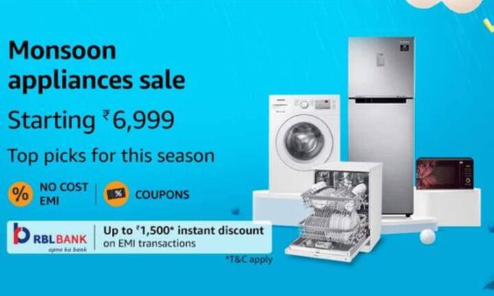 LG top load Bosch Front Load washing machine Best Microwave with convection Best Dishwasher On Amazon Amazon Deal: वॉशिंग मशीन, डिशवॉशर, माइक्रोवेव कुछ भी खरीदना हो तो ये सेल मिस न करें