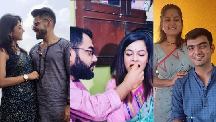 Jamai Sashti: Iman Chakraborty, Debolina Kumar and Ipshita Mukherjee celebrated Jamai Sashti with their husband Jamai Sashti: এলাহি আয়োজন, সাবেক রীতি মেনে জামাইষষ্ঠী পালন ইমন, দেবলীনা, ঈপ্সিতাদের বাড়িতে