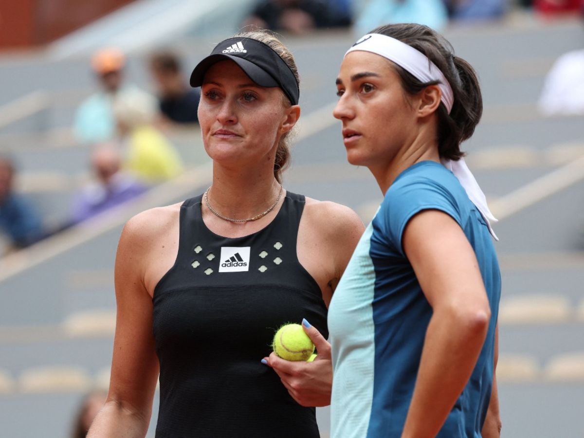 French Open 2022 Tennis Winner Caroline Garcia Kristina Mladenovic ...