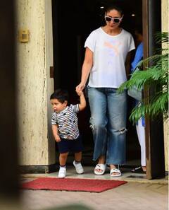 Kareena Spotted: ਕਰੀਨਾ ਦਾ ਹੱਥ ਫੜ ਕੇ ਘਰੋਂ ਨਿਕਲਿਆ ਛੋਟਾ ਜੇਹ ਅਲੀ ਖਾਨ, ਛੋਟਾ ਨਵਾਬ ਬਣ ਕੇ ਖੂਬ ਜਚਿਆ