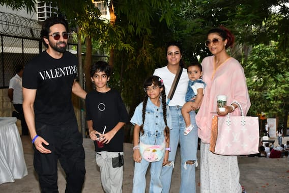 Ayushmann Khurrana Zayed Khan: फैमिली संग फुरसत के पल बिताते नजर आए आयुष्मान खुराना और जायद खान, देखें शानदार तस्वीरें