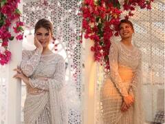 IIFA 2022માં જૈકલીન ફર્નાંડીઝે ડિઝાઈનર સાડીમાં એન્ટ્રી મારી, ફોટોમાં જુઓ જૈકલીનની અદાઓ