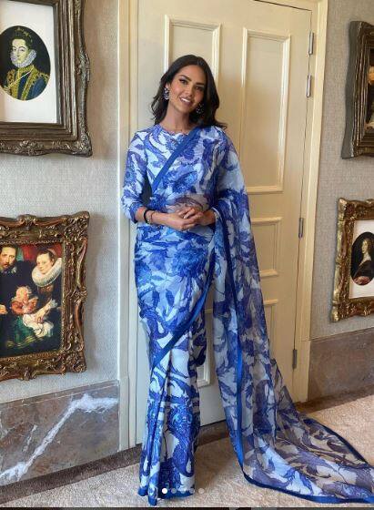 ਟ੍ਰੈਡੀਸ਼ਨਲ ਲੁੱਕ 'ਚ ਕਹਿਰ ਢਾਹੁੰਦੀ ਦਿਖੀ ਈਸ਼ਾ ਗੁਪਤਾ