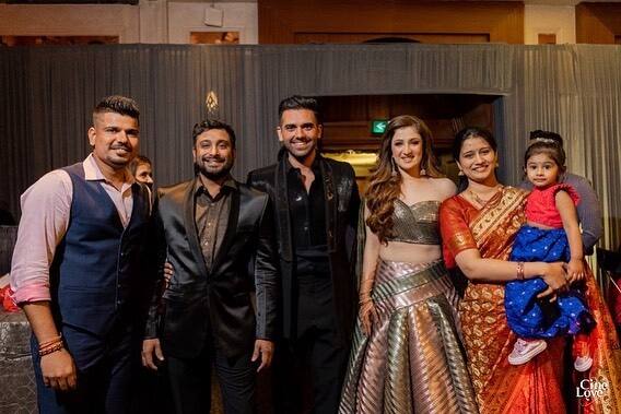 દીપક ચહરના રિસેપ્શનમાં ભારતીય ક્રિકેટરોએ ખુબ મસ્તી કરી હતી
