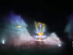 गोरखपुर के मिनी जुहू चौपाटी 'रामगढ़ ताल' में खास पल साक्षी बने राष्ट्रपति रामनाथ कोविंद, लाइट एंड साउंड शो में दिखा अध्यात्म का नजारा