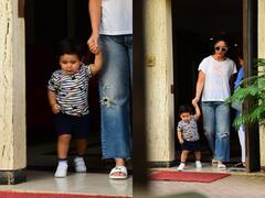 Kareena Spotted: करीना का हाथ थामे घर से निकले नन्हे Jeh Ali Khan, राजा बेटा बन खूब जंचे छोटे नवाब