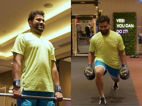 VIDEO: मैदान से दूर हैं रोहित फिर भी जमकर बहा रहे पसीना, मुंबई इंडियंस ने शेयर किया ट्रेनिंग का वीडियो VIDEO: मैदान से दूर हैं रोहित फिर भी जमकर बहा रहे पसीना, मुंबई इंडियंस ने शेयर किया ट्रेनिंग का वीडियो