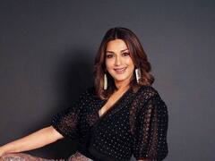 Sonali Bendre: सोनाली बेंद्रेचा ग्लॅमरस लूक कॅमेरात कैद; फोटो चर्चेत!