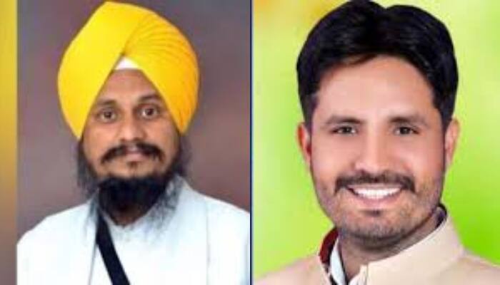 ਗੁਰੂ ਘਰਾਂ 'ਚ ਆਧੁਨਿਕ ਹਥਿਆਰਾਂ ਦੀ ਸਿਖਲਾਈ 'ਤੇ ਭੜਕੇ ਰਾਜਾ ਵੜਿੰਗ ਤੇ ਰੰਧਾਵਾ, ਜਥੇਦਾਰ ਨੂੰ ਪੁੱਛਿਆ ਇਹ ਸਵਾਲ Amrinder Singh Raja Warring is again incensed over the statement made by Akal Takht Jathedar Giani Harpreet Singh on weapons training ਗੁਰੂ ਘਰਾਂ 'ਚ ਆਧੁਨਿਕ ਹਥਿਆਰਾਂ ਦੀ ਸਿਖਲਾਈ 'ਤੇ ਭੜਕੇ ਰਾਜਾ ਵੜਿੰਗ ਤੇ ਰੰਧਾਵਾ, ਜਥੇਦਾਰ ਨੂੰ ਪੁੱਛਿਆ ਇਹ ਸਵਾਲ