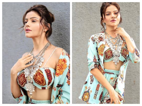 Rubina Dilaik Photos: वेस्टर्न लुक में कमाल की अदाएं बिखेरती दिखी रुबिना दिलैक, तस्वीरें देख आप भी हो जाएंगे फिदा !