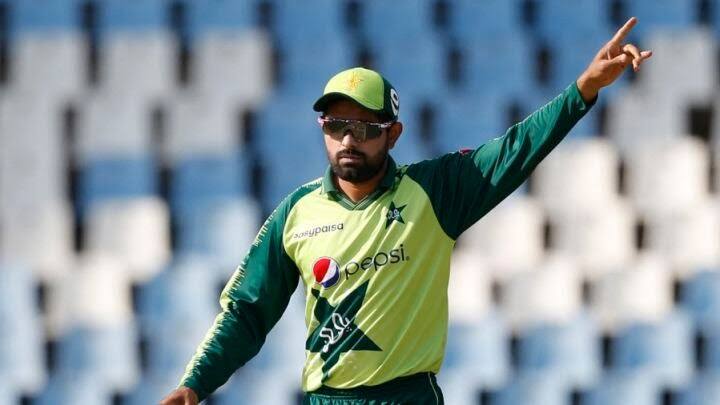 Babar has so far scored a total of 902 runs in 12 innings in ODIs as a captain. He will now have a chance to break Virat's record in the ODI series against West Indies. (Pic Courtesy: AFP)