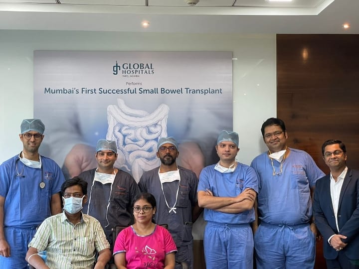 mumbai first successful small bowel transplant of kolkata anirban samanta in parel global hospital ann Mumbai Small Bowel Transplant:  मुंबई के Global Hospital में हुआ पहला सफल स्मॉल बाउल ट्रांसप्लांट